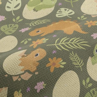 Cute Little Dinosaur Performance Linen