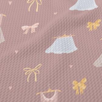 Cute Girl Dress Birdseye Piqué