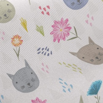 Well-behaved And Gentle Cat Twill