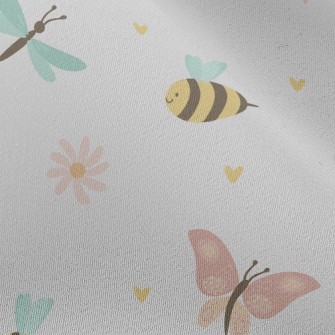 Colorful Insect Kingdom Chiffon