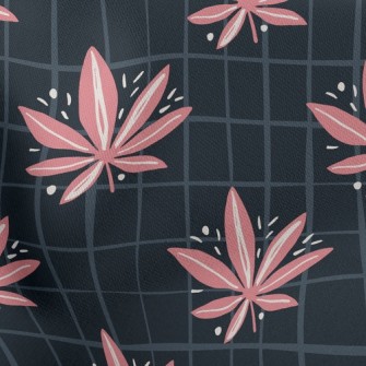 Bright Marijuana Leaves Stretch Ponte