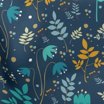Childlike Forest Flowers Stretch Ponte