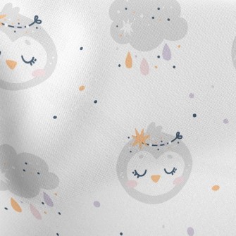 Shiny Cute Bird Stretch Ponte