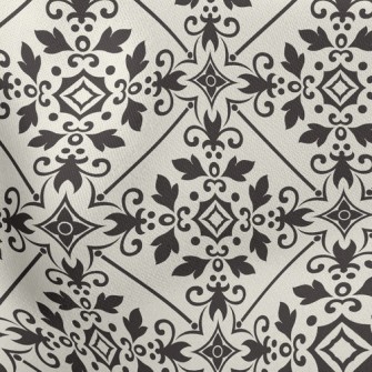 Elegant And Understated Damask Stretch Ponte