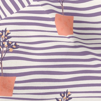 Wenqing Small Potted Plant Micro Fleece