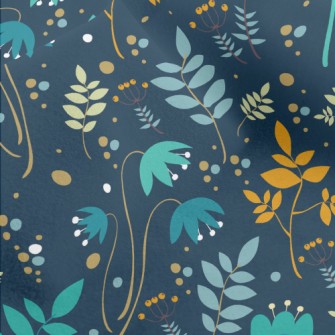 Childlike Forest Flowers Micro Fleece