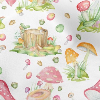 Watercolor Fairy Tale Big Mush Micro Fleece