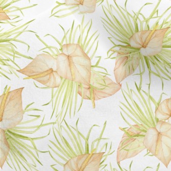 Simple Calla Lily Micro Fleece