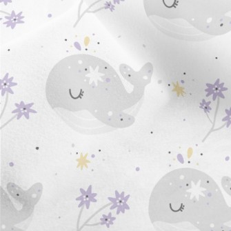 Gentle Star Whale Micro Fleece