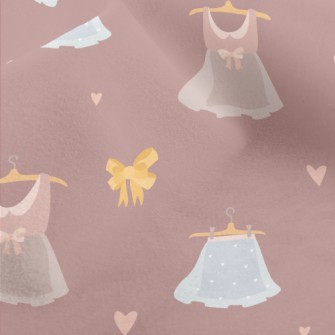 Cute Girl Dress Micro Fleece