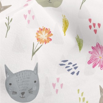 Well-behaved And Gentle Cat Micro Fleece