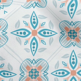 Artistic Damask Micro Fleece
