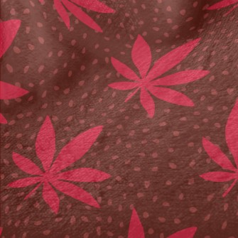 Evil Marijuana Leaf Minky