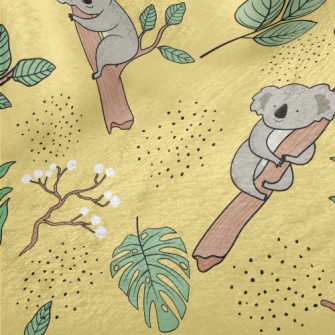 Cute Tree Hugging Koala Minky