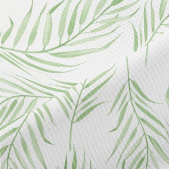 Fresh Little Willow Leaves Piqué