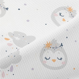 Shiny Cute Bird Piqué