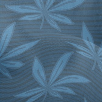 Psychedelic Marijuana Leaves Lightweight Performance Linen