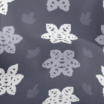 Beautiful Artistic Flowers Lightweight Performance Linen