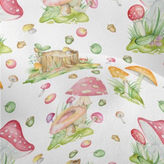 Watercolor Fairy Tale Big Mush Lightweight Performance Linen