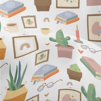 Home Succulent Potted Plants Lightweight Performance Linen
