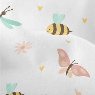 Colorful Insect Kingdom Lightweight Performance Linen