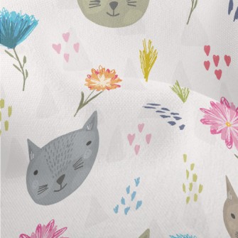 Well-behaved And Gentle Cat Lightweight Performance Linen