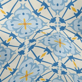 Generous And Beautiful Flowers Lightweight Performance Linen