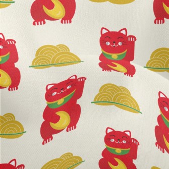 Lucky Cat Lightweight Performance Linen