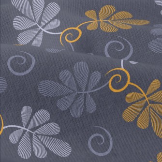 Psychedelic Lines Leaves Modern Jersey