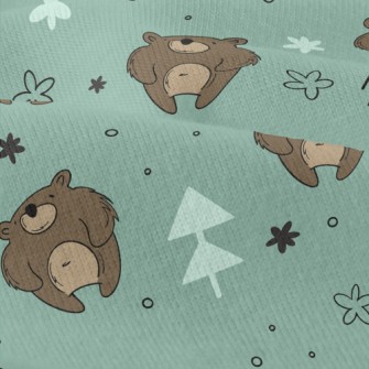 Funny Expression Bear Modern Jersey