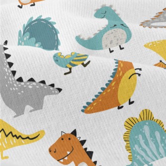 Simple Line Dinosaur Modern Jersey