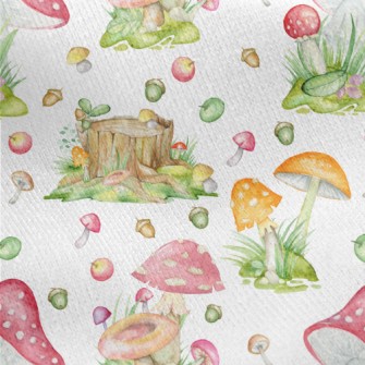 Watercolor Fairy Tale Big Mush Jersey Backed Fleece
