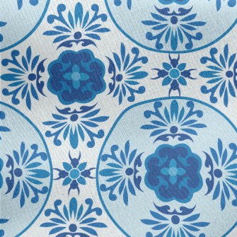 Cool And Generous Flowers Jersey Backed Fleece