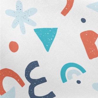 Geometric Color Blocks Pongee