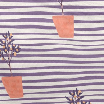 Wenqing Small Potted Plant Pongee