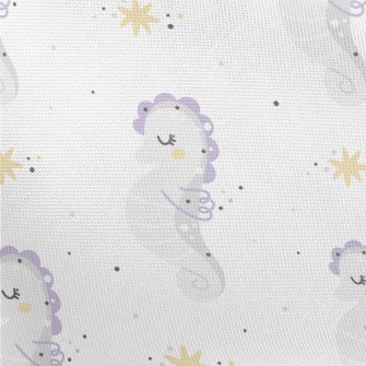 Cute And Shiny Seahorse Pongee