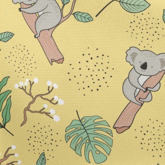 Cute Tree Hugging Koala Pongee