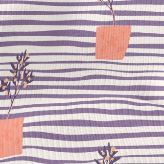 Wenqing Small Potted Plant Stretch Jersey