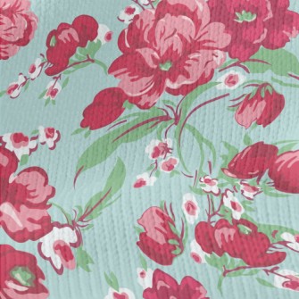 Beautiful Bright Flowers Stretch Jersey
