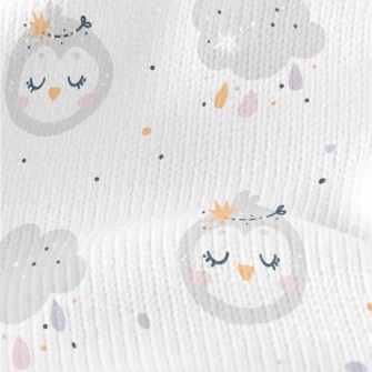 Shiny Cute Bird Stretch Jersey