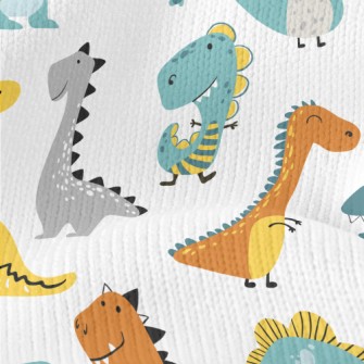 Simple Line Dinosaur Stretch Jersey