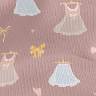 Cute Girl Dress Stretch Jersey