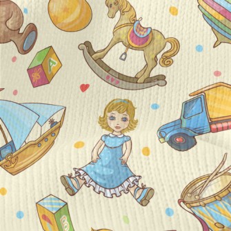 Various Toys Stretch Jersey