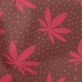 Evil Marijuana Leaf Lightweight Cotton Poplin