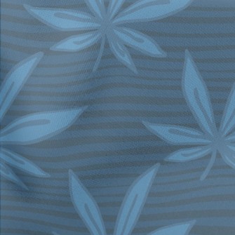 Psychedelic Marijuana Leaves Lightweight Cotton Poplin