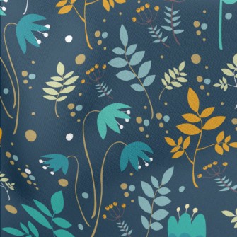 Childlike Forest Flowers Lightweight Cotton Poplin