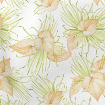 Simple Calla Lily Lightweight Cotton Poplin