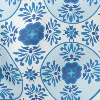 Cool And Generous Flowers Lightweight Cotton Poplin