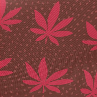 Evil Marijuana Leaf Midweight Cotton Poplin