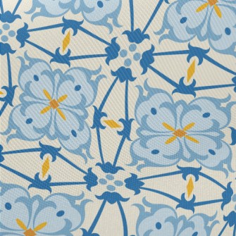 Generous And Beautiful Flowers Midweight Cotton Poplin